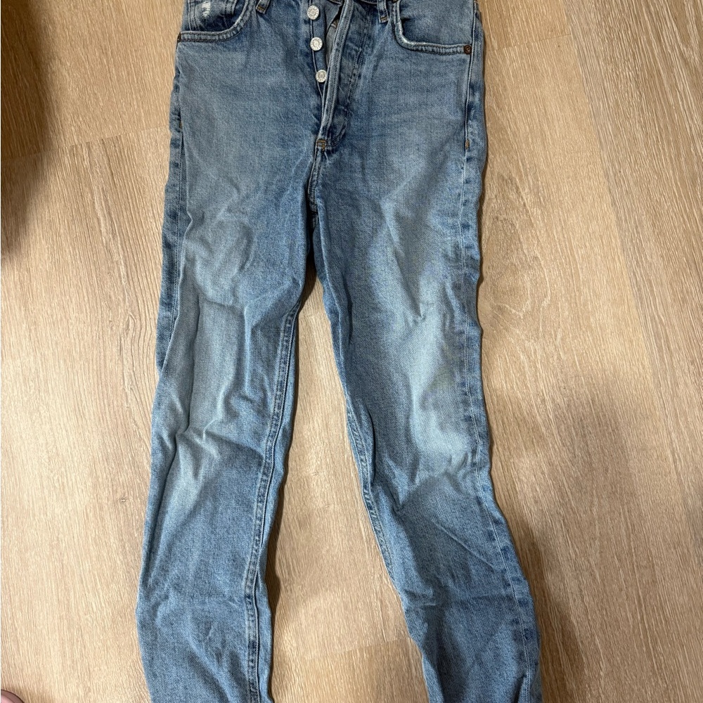 Agolde Light Blue Skinny Jeans